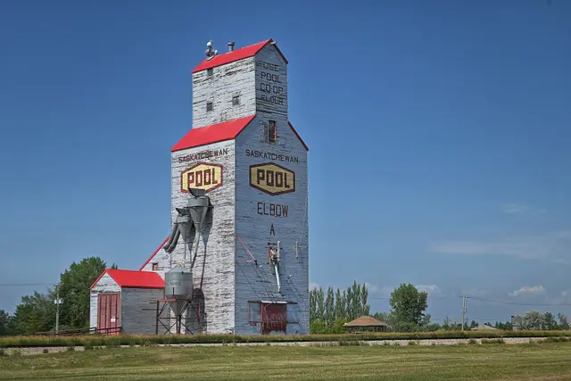 The Elbow grain elevator