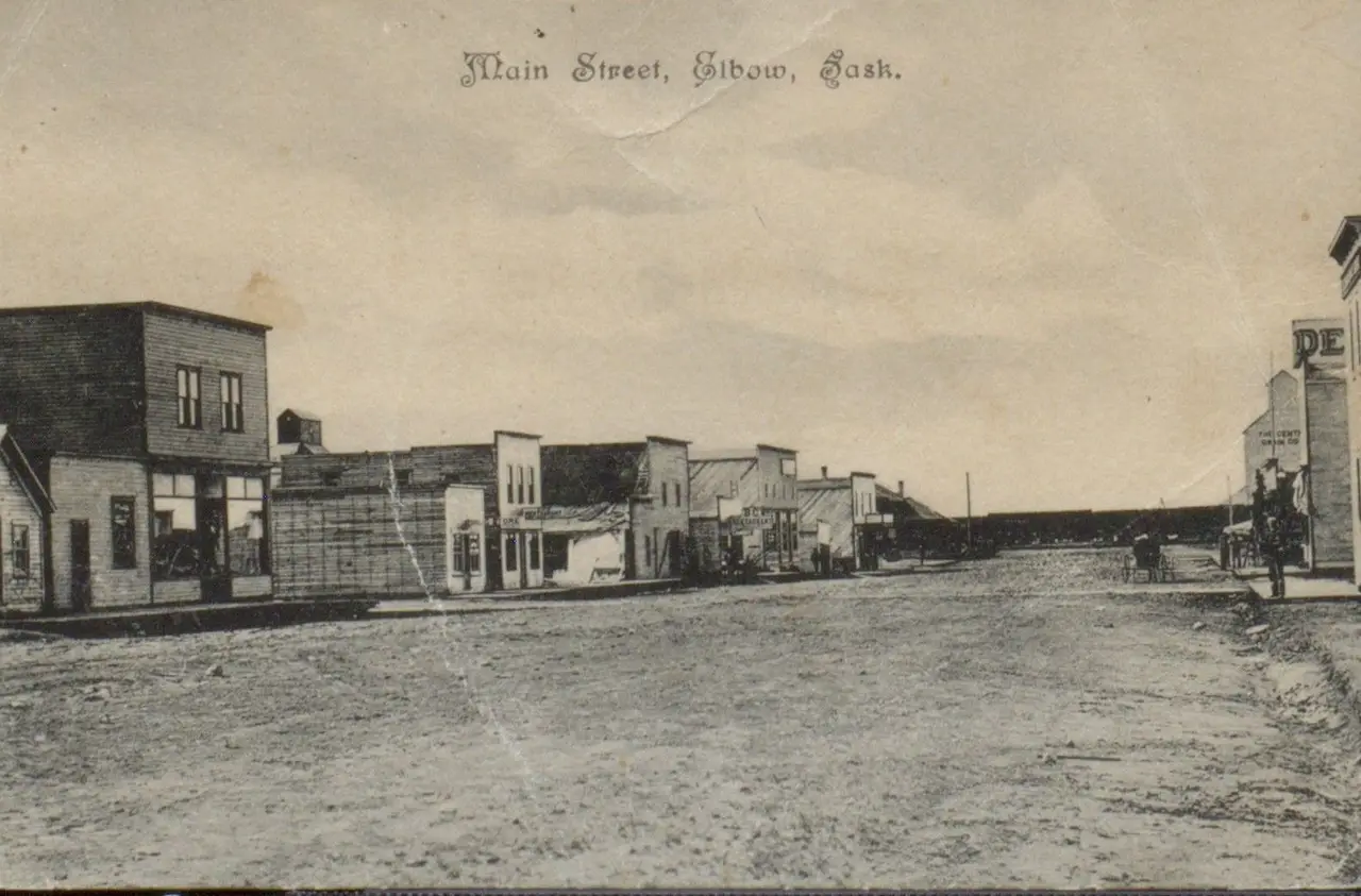 Main Street, Elbow, about 1912